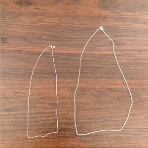 GENUINE Pandora Sterling Silver Chain Necklace Set